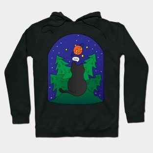 Black Cat Christmas Hoodie